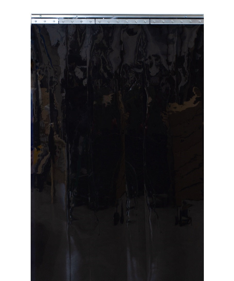 BlackPVC Vinyl Strip Door