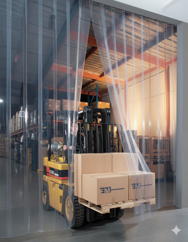 Strip Door, Plastic - Complete Kit